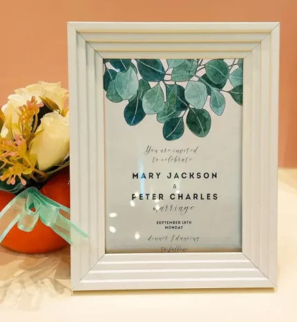 Vintage Photo Frame – Antique-Style Frame for 5x7 Photos, Ideal for Gifting or Decor